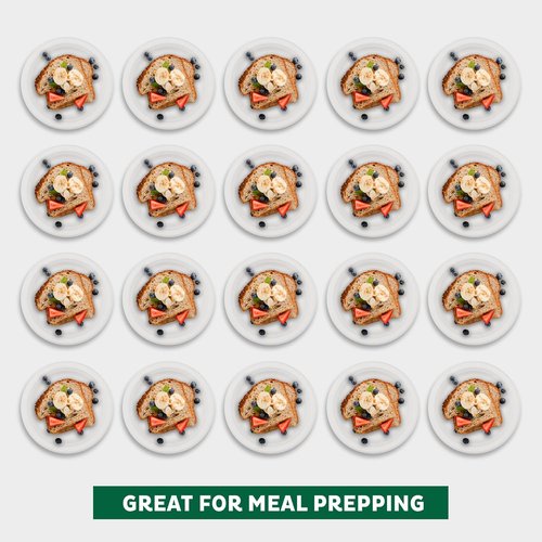 Freshware Paper Plates - Biodegradable 9" Disposable Dinner Plates | Heavy-Duty, Microwave & Freezer Safe - 150-Pack