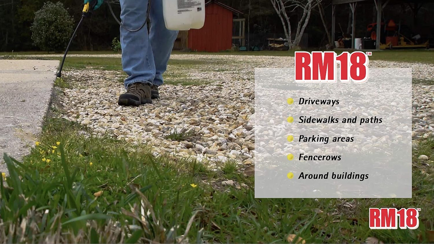 RM18 Fast-Acting Weed & Grass Killer Herbicide - 32 Ounce for Quick Results