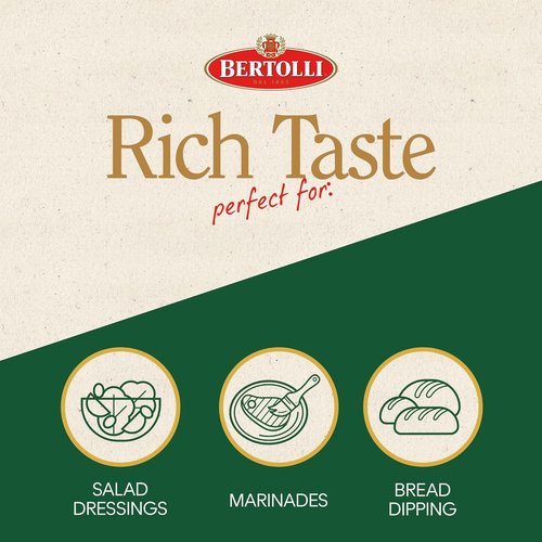 Bertolli Extra Virgin Olive Oil - Premium Quality, 17 oz Bottle for Cooking & Dressing