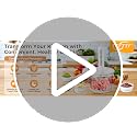 Cordless Food Processor with 4 Blades & 8-Cup Bowl - Compact Kitchen Chopper & Meat Grinder
