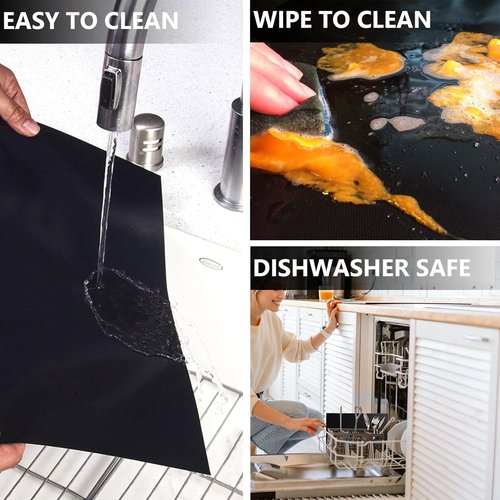 Heavy Duty Oven Liners by [Brand Name] - Non-Stick Floor Protectors | 16 x 24 Inches, Heat Resistant to 500°F