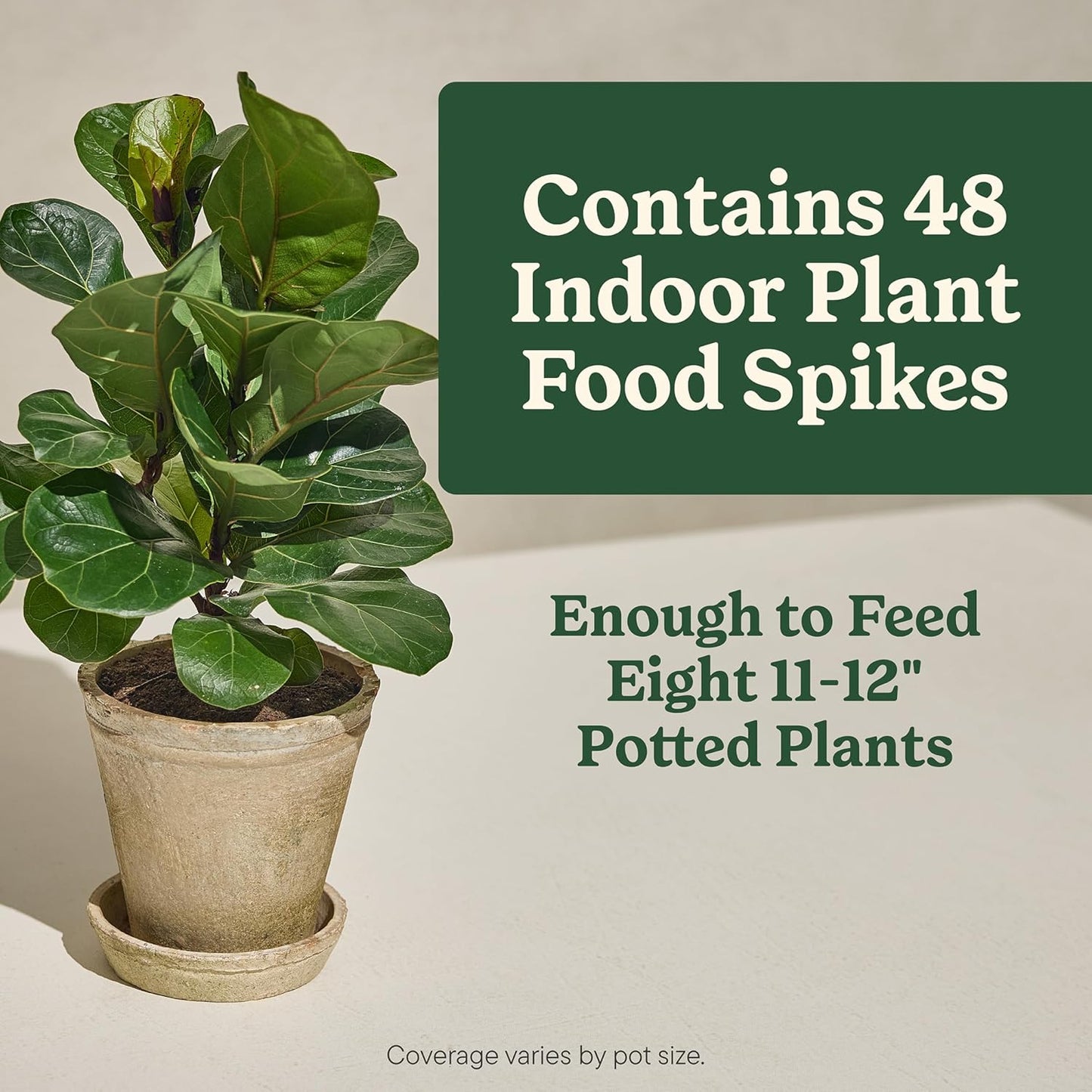 Miracle-Gro Indoor Plant Food Spikes - Fertilizer Spikes for Houseplants & Flowers | 48 Count