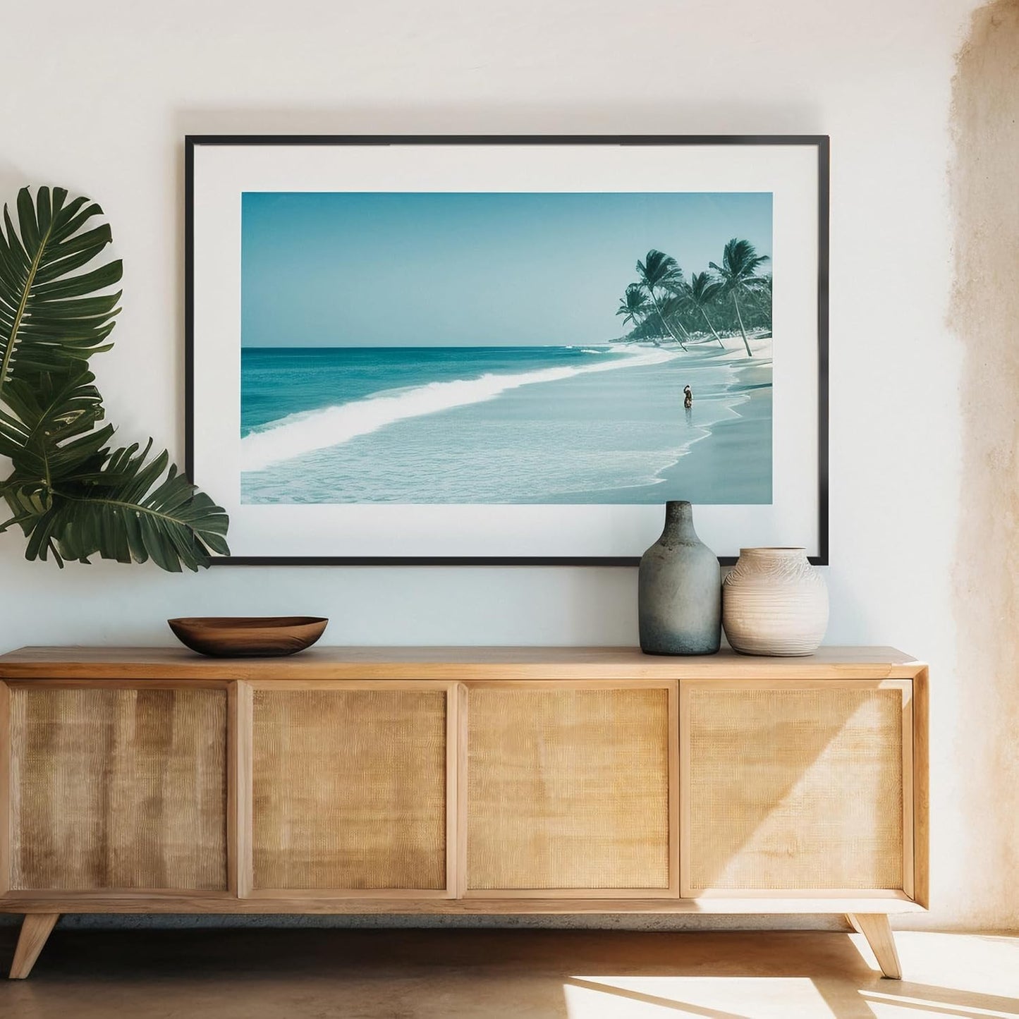 LaVie Home 28x40 Picture Frame - Classic Black Wall Display Frame with HD Plexiglass | Vertical & Horizontal Use