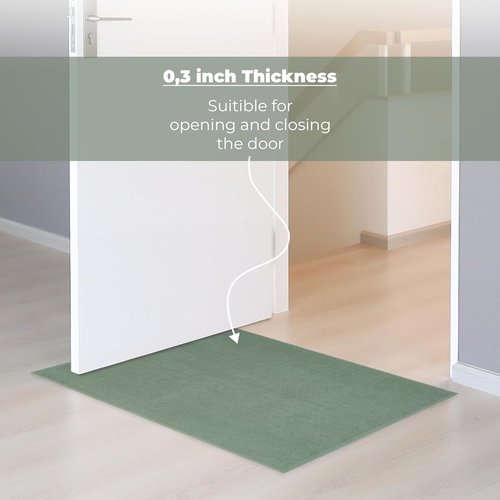Cotton Paradise Bath Rug - Soft, Absorbent Non-Slip Mat | 20x34 Inch Sage Green