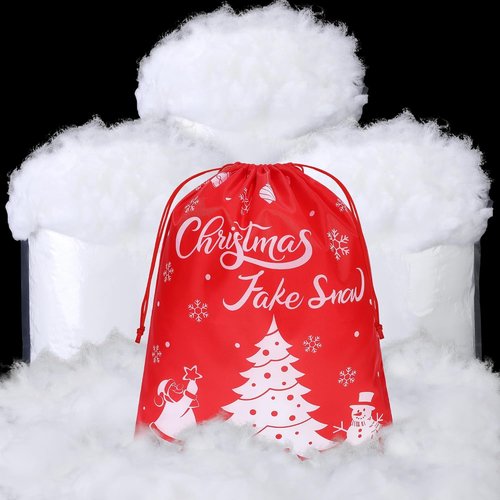 Fovths Christmas Fake Snow Decor - Fluffy Artificial Clouds for Indoor Displays | 70 Ounce/2000g