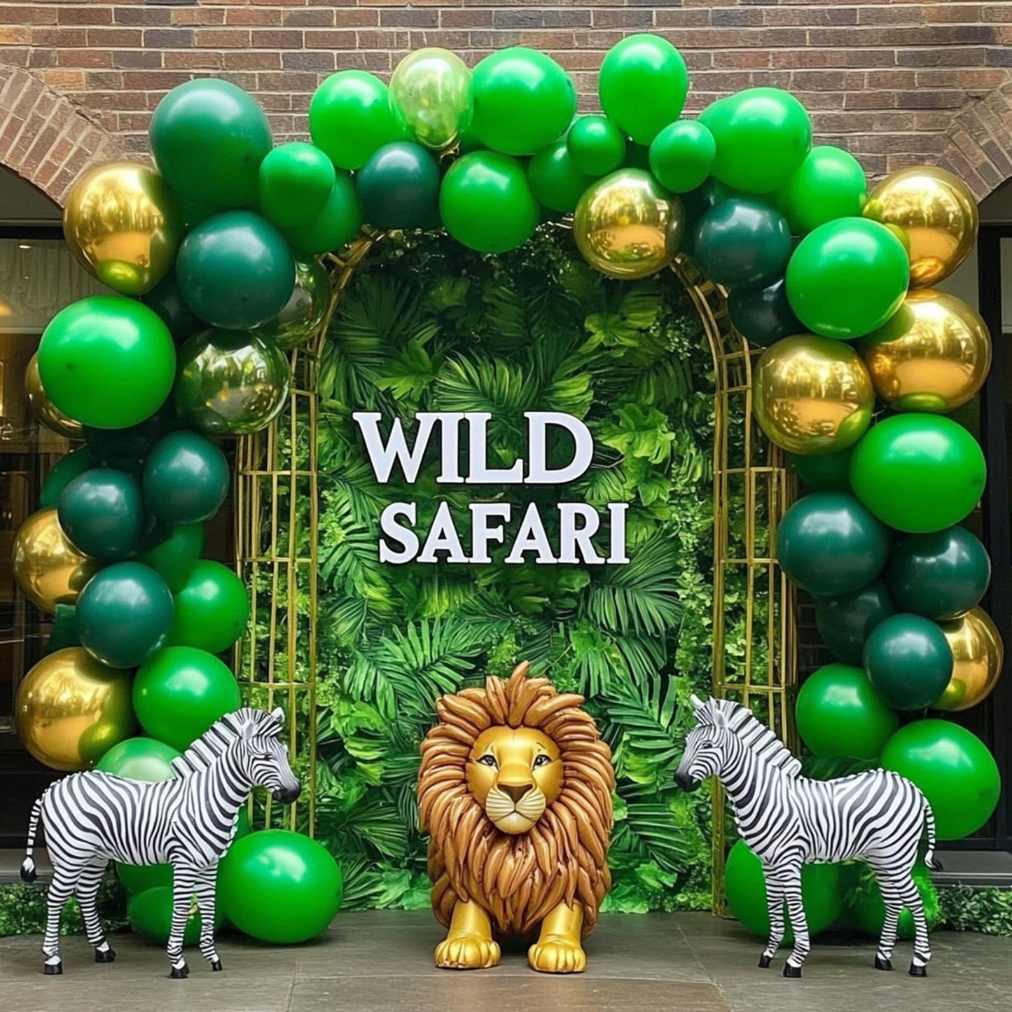 RUBFAC 129pcs Green Balloons Different Sizes 18 12 10 5 Inch Green Latex Christmas Balloon Garland Arch for Masquerade Party Decorations Birthday Baby Shower Wedding Party Supplies