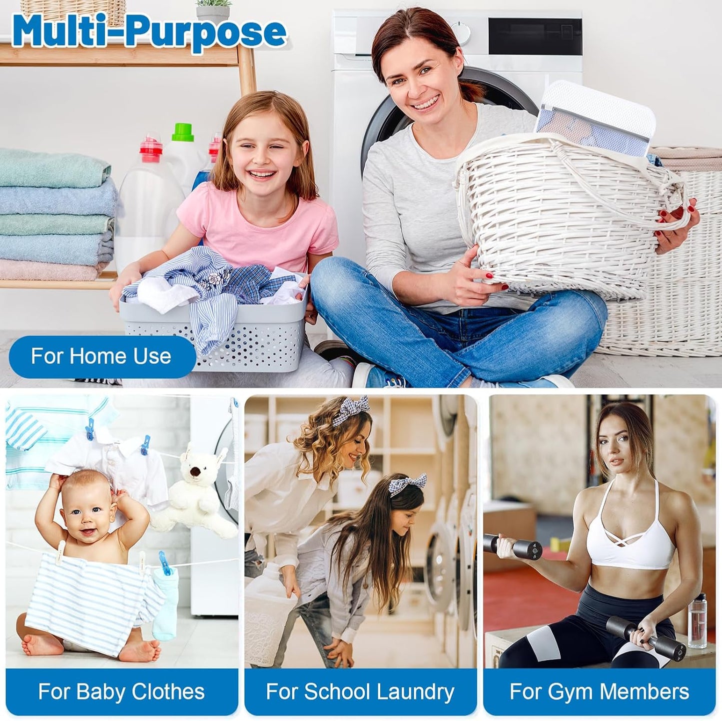 Skiennix 6-Pack Honeycomb Mesh Laundry Bags - 12x16 Inches Delicate Wash Bags with Sturdy Zippers