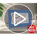 Kids Digital Teaching Clock with Talking Time & Reminders - Blue, Variation of Kids-Blue