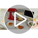 3-in-1 Stainless Steel Pasta Maker Attachment for KitchenAid Stand Mixer