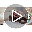 6 Pcs Wooden Display Risers Set - Rustic Cake Stands & Stacking Platforms
