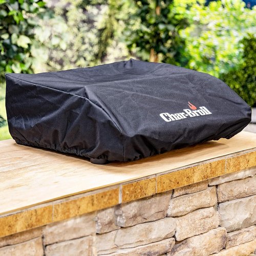 Charbroil 2-Burner Tabletop Griddle Cover - Durable Black Protection for Outdoor Cooking