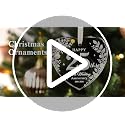Chrifansi White 10th Anniversary Heart Glass Ornament - Wedding Keepsake 2026