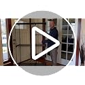 Portable Closet Organizer with Shelves and Hanging Rod - Black, 44.1"L x 65"H