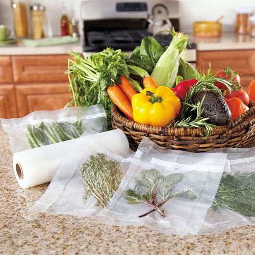 GameSaver Vacuum Sealer Bag Rolls - 8 In. x 20 Ft. | 6-Pack for Fresh Food Storage