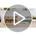 Stackable Bamboo Can Organizer Rack for 24 Cans with Automatic Filling - Kitchen Storage