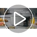 Elite Gourmet SmartToast Digital 4-Slice Toaster - Gloss Black, 1370W, Extra-Wide Slots