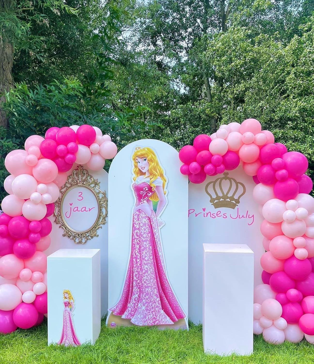 Kelfara Pink Balloon Garland Arch Kit - 109 Pcs Hot Pink & Pastel Latex Balloons | 18, 12, 10, 5 Inch for Weddings & Parties