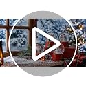 Yerliker 4-pack 1.8in Christmas Snow Globes – Red Tree & Santa Trio