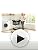 STO STO 75L Foldable Rolling Laundry Cart with Removable Bag & Steel Frame