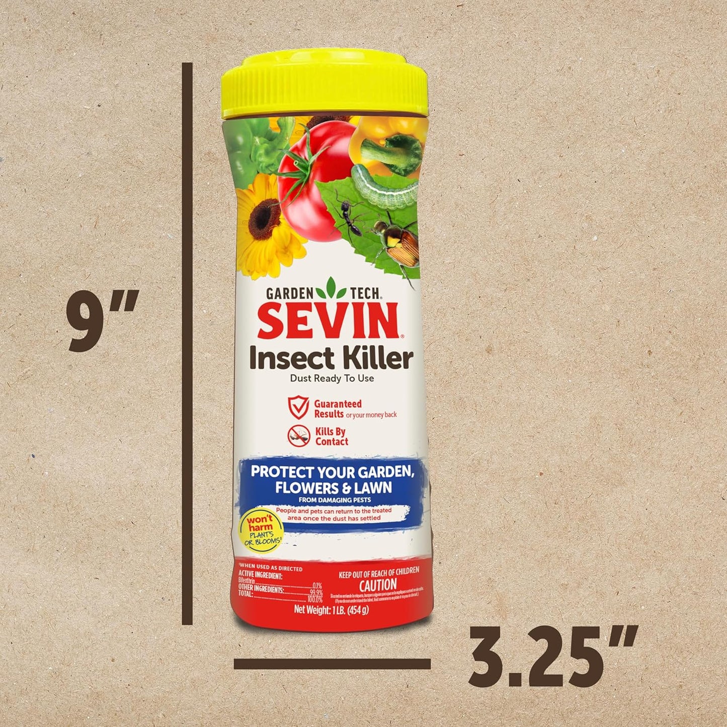 Sevin Insect Killer Dust - Effective Pest Control Solution - 3LB Size