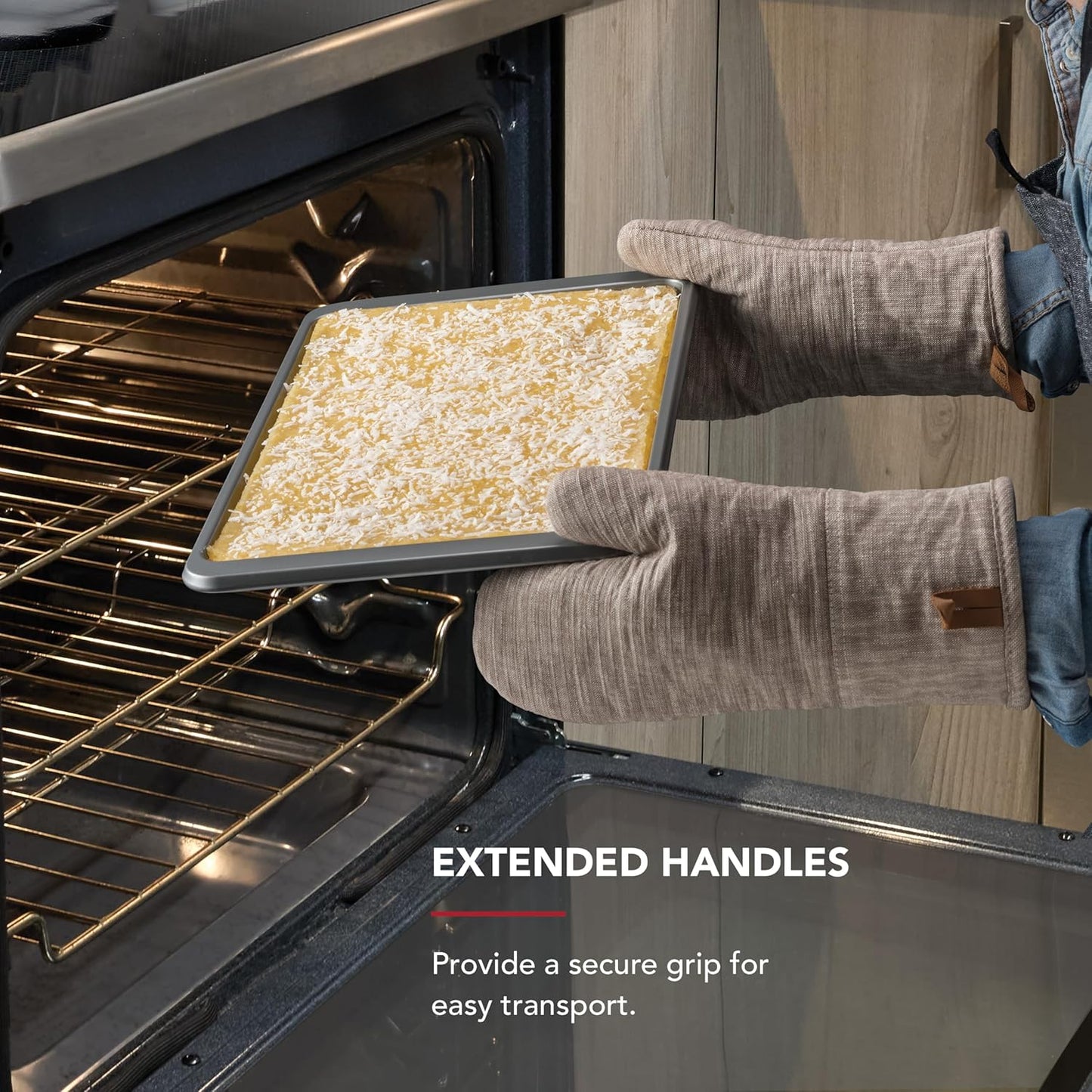 KitchenAid Premium Baking Sheet - Nonstick Aluminized Steel | 10x15 Inch | Contour Silver (Pack of 6)
