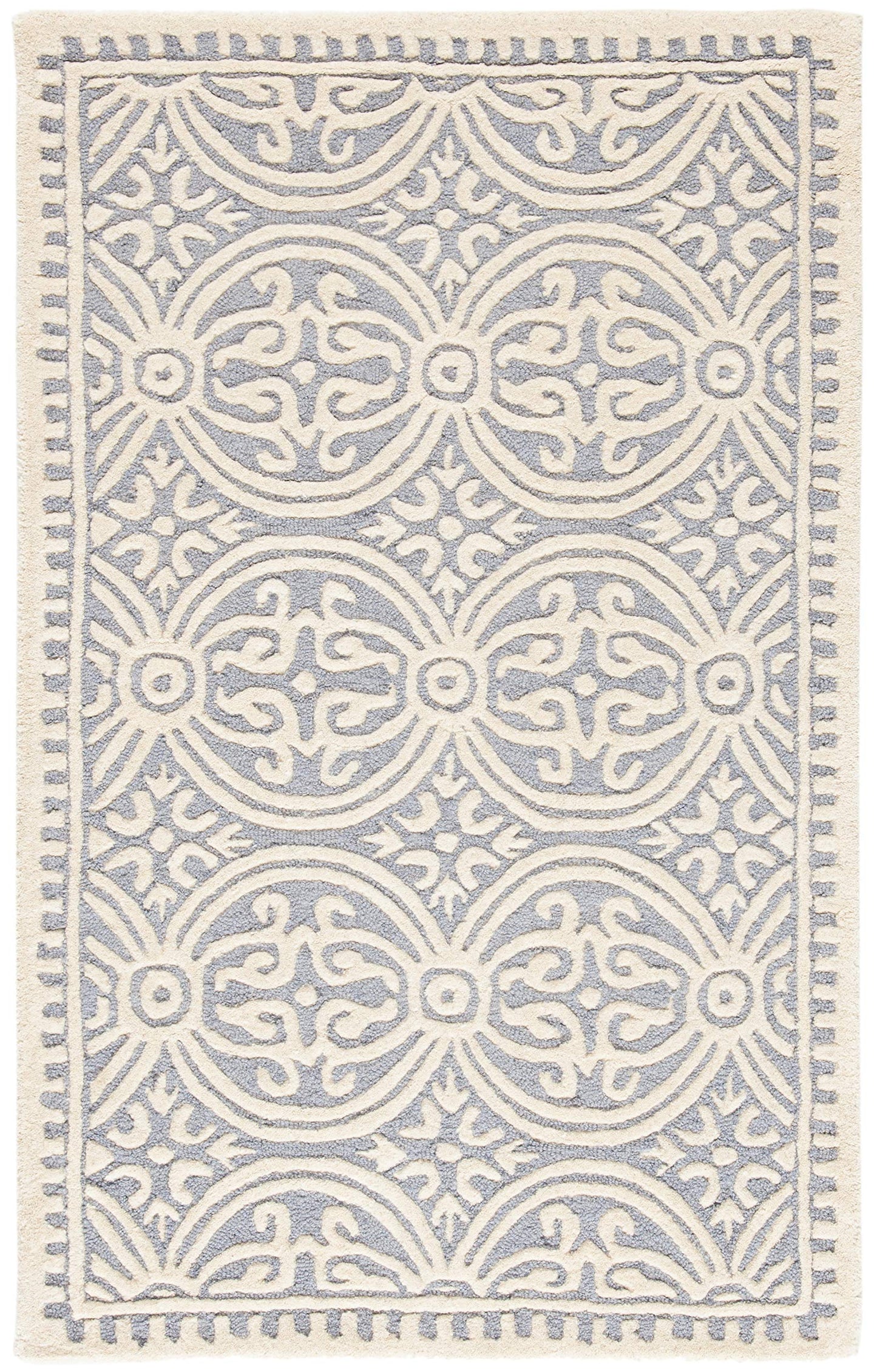 SAFAVIEH Cambridge Collection 36" x 60" CAM123D Handmade Moroccan Premium Wool Area Rug