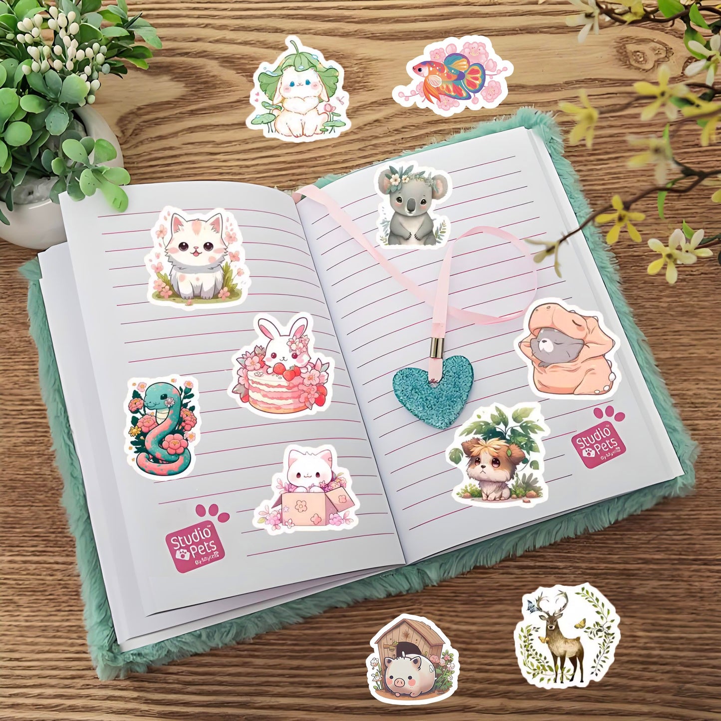Happy Birthday Stickers, 100Pcs Cute Birthday Stickers for Water Bottle, Waterproof Laptop Skateboard Guitar Scrapbook Journalin