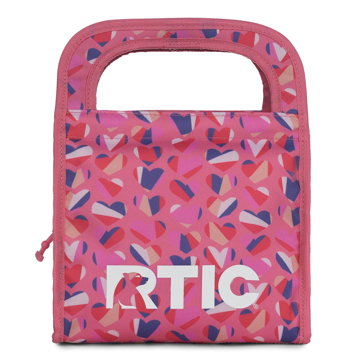 RTIC Ice Lunch Bag, Freezable for Women and Men, Reusable Durable Fabric, Cooler Lunch Bags for On The Go Meals, Commuters, Sweet Hearts