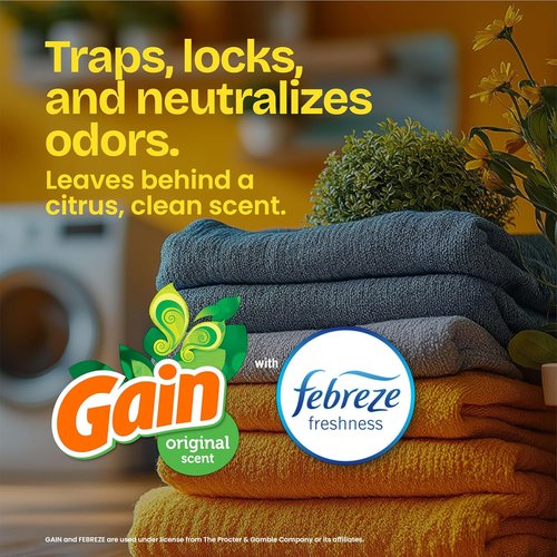 Glad ForceFlex Tall Kitchen Trash Bags - 13 Gallon, Gain Original Scent, 140 Count Pack