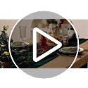 MLMC Burgundy Velvet Table Runner 10ft Wrinkle-Resistant Luxury Decor