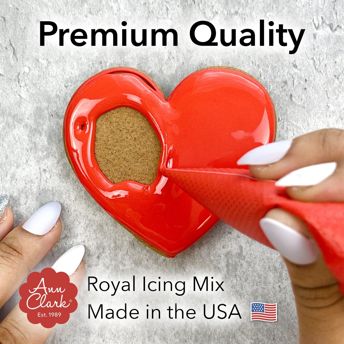 Ann Clark Royal Icing Mix Makes 2 Cups (16 oz) of Cookie Icing