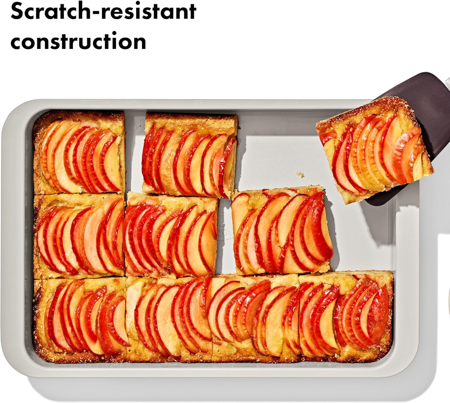 OXO Good Grips Cake Pan - Non-Stick Pro Ceramic Coated Metal | 9” x 13” for Perfect Biscuits