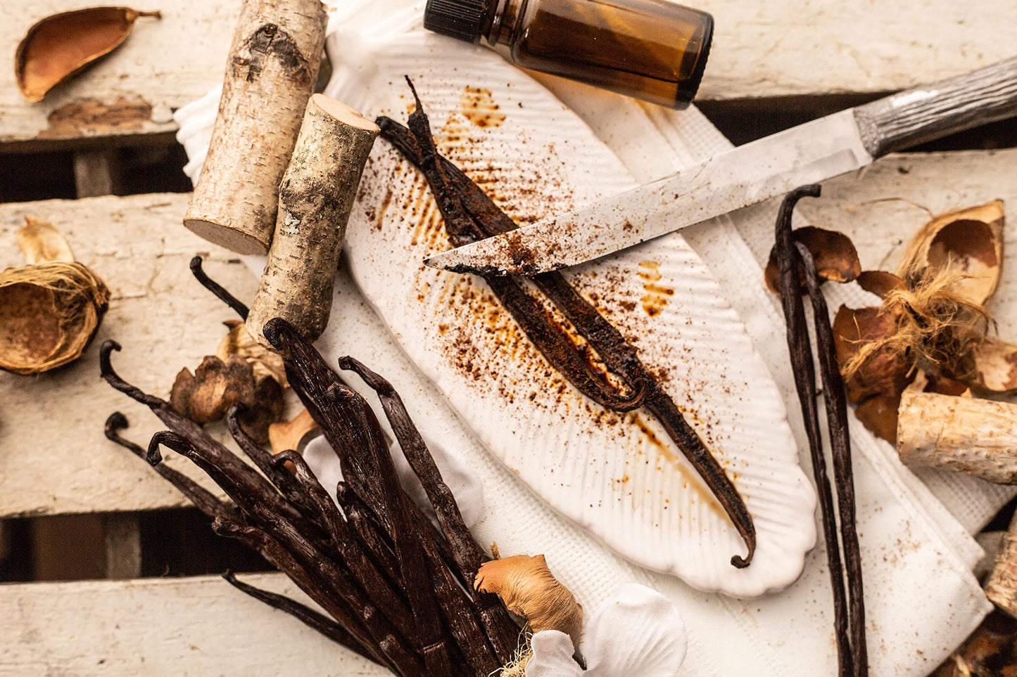 10 Organic Madagascar Whole Grade A Vanilla Pods for Vanilla Extract and Baking