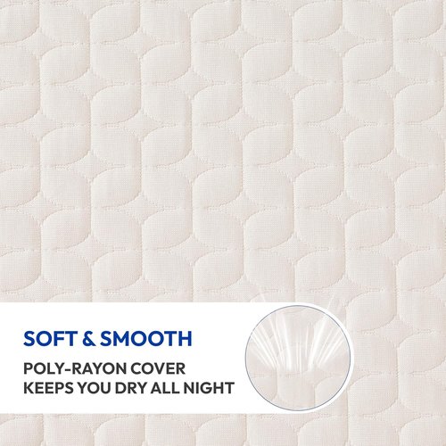 Gelsea Twin Size Mattress - Firm Gel Memory Foam for Back Support & Pressure Relief | CertiPUR-US Certified