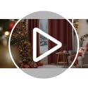HunnmingRe Red Christmas Tartan Plaid Curtains 52 x 84 Inches – Holiday Window Drapes