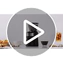 Coffee Bean Grinder with 32 Settings & 40-Second Timer - Compact Black Burr Grinder