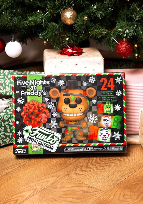 Funko Pop! Advent Calendar | Five Nights at Freddy's Collectible Vinyl Figures - 24 Days of Surprises - Perfect Holiday Gift for Kids