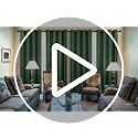 52x84 in Green and Gold Curtains 2 Panels Grommet Semi-Sheer Glitter Sparkle