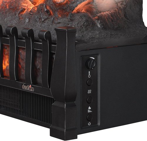 Duraflame Electric Log Set - 400 Sq Ft Heater with Lifelike Flames & Remote Control for Fireplaces
