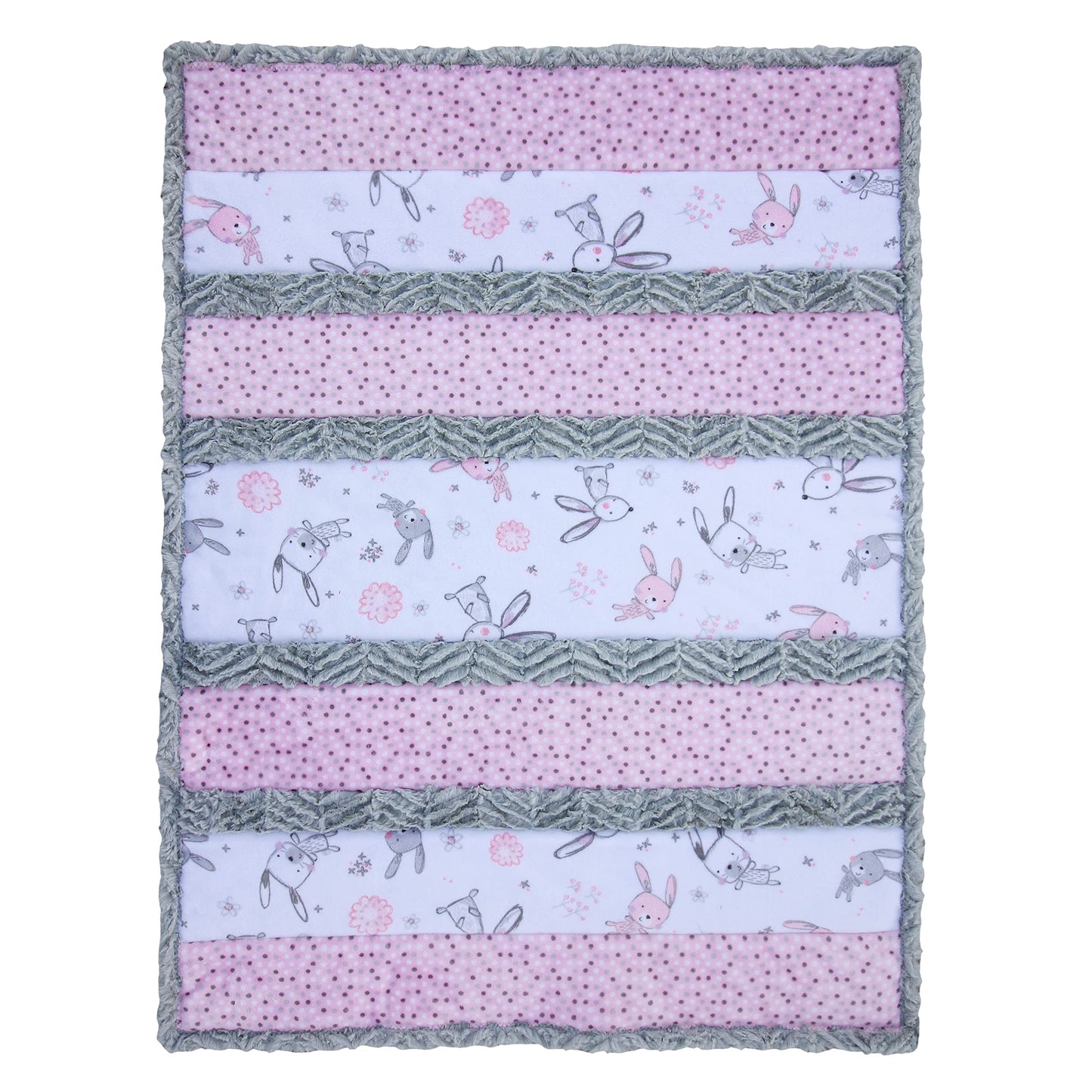 Shannon Fabrics Cuddle Kit Bambino Bunny Hunny, Pink