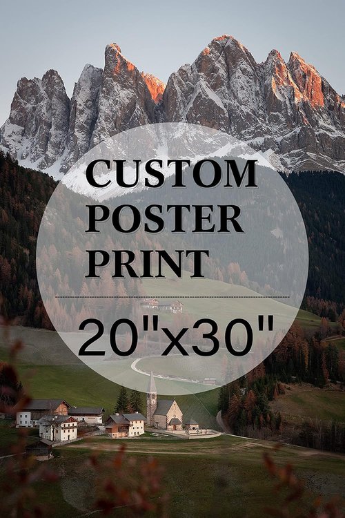 Jenesaisquoi Custom Canvas Art Print - Personalized Photo Wall Art | 20" x 30" Unframed Decor