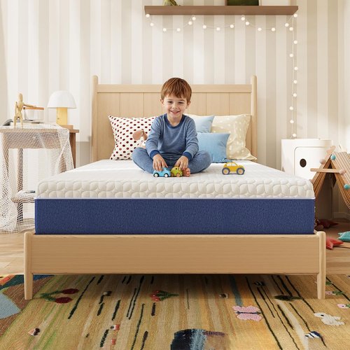 Gelsea Twin Size Mattress - Firm Gel Memory Foam for Back Support & Pressure Relief | CertiPUR-US Certified