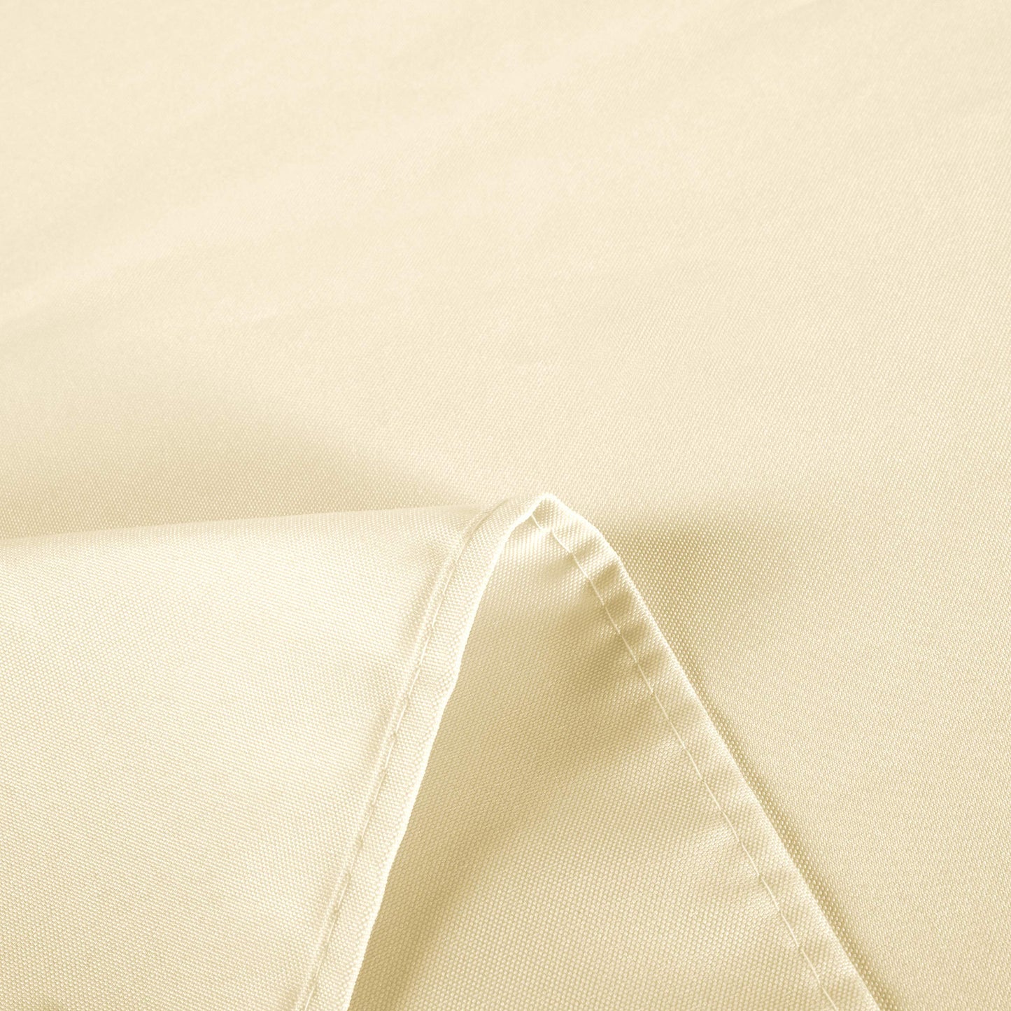 sancua Rectangle Tablecloth - 60 x 102 Inch - Stain and Wrinkle Resistant Washable Polyester Table Cloth, Decorative Fabric Table Cover for Dining Tables, Buffet Parties and Camping, Beige