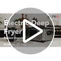 Electric Deep Fryer 4.5L with Baskets, Temperature Control & Timer