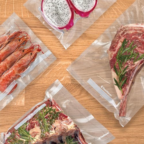 FoodSaver Vacuum Sealer Rolls - Airtight Food Storage & Sous Vide Bags, BPA-Free, 11 x 16" (Pack of 3)