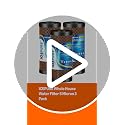 Heavy Metals Removal Water Filter Cartridge 3 Pack - 4.5x10 Inch CTO10BB-KDF