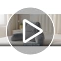 IASEAHK 18-Inch Light Grey Reading Pillow for Bed Sitting Up with Multi-Angle Support