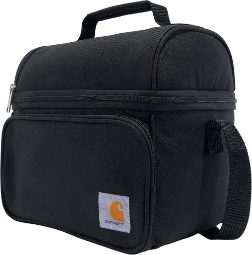 Carhartt Camping Cooler - Durable Soft Shell Lunchbox for Work & Everyday Use | Black