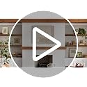 QEEIG 12" Deep Floating Shelves for Wall (Black, Set of 3, 35.4" x