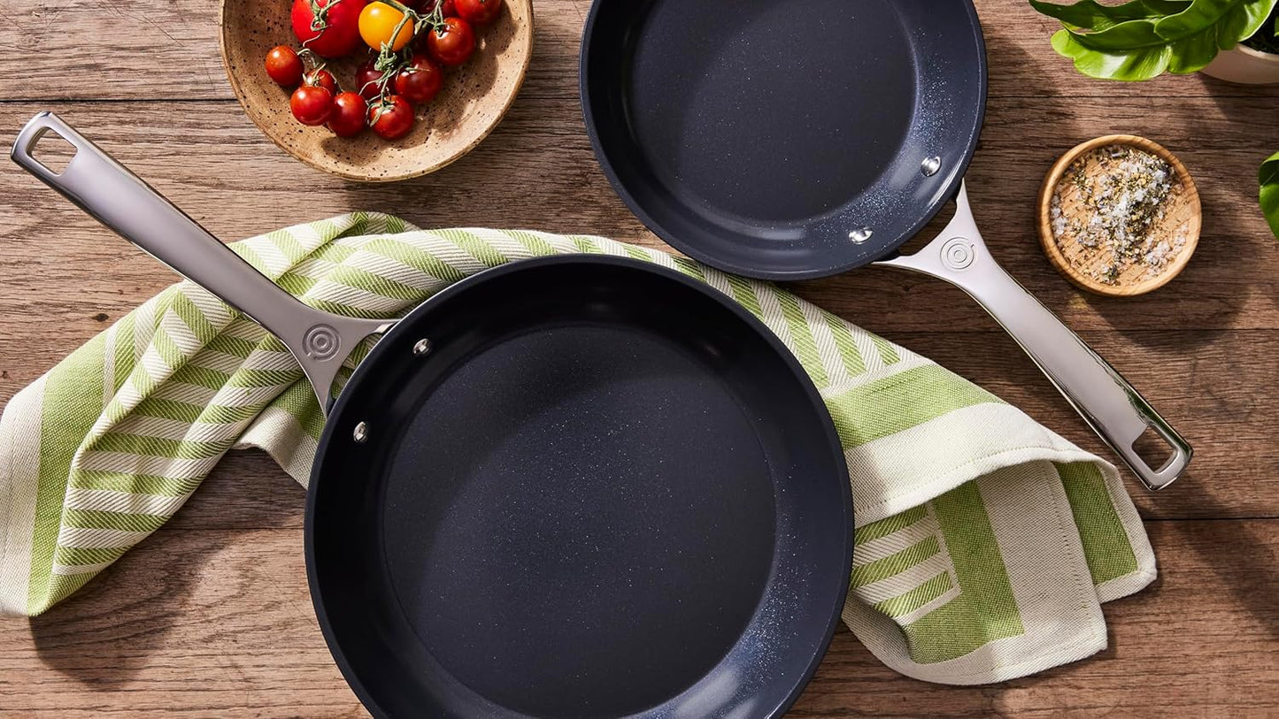 Le Creuset Non-Stick Ceramic Frying Pan Set - Essential 2-Piece Cookware Set